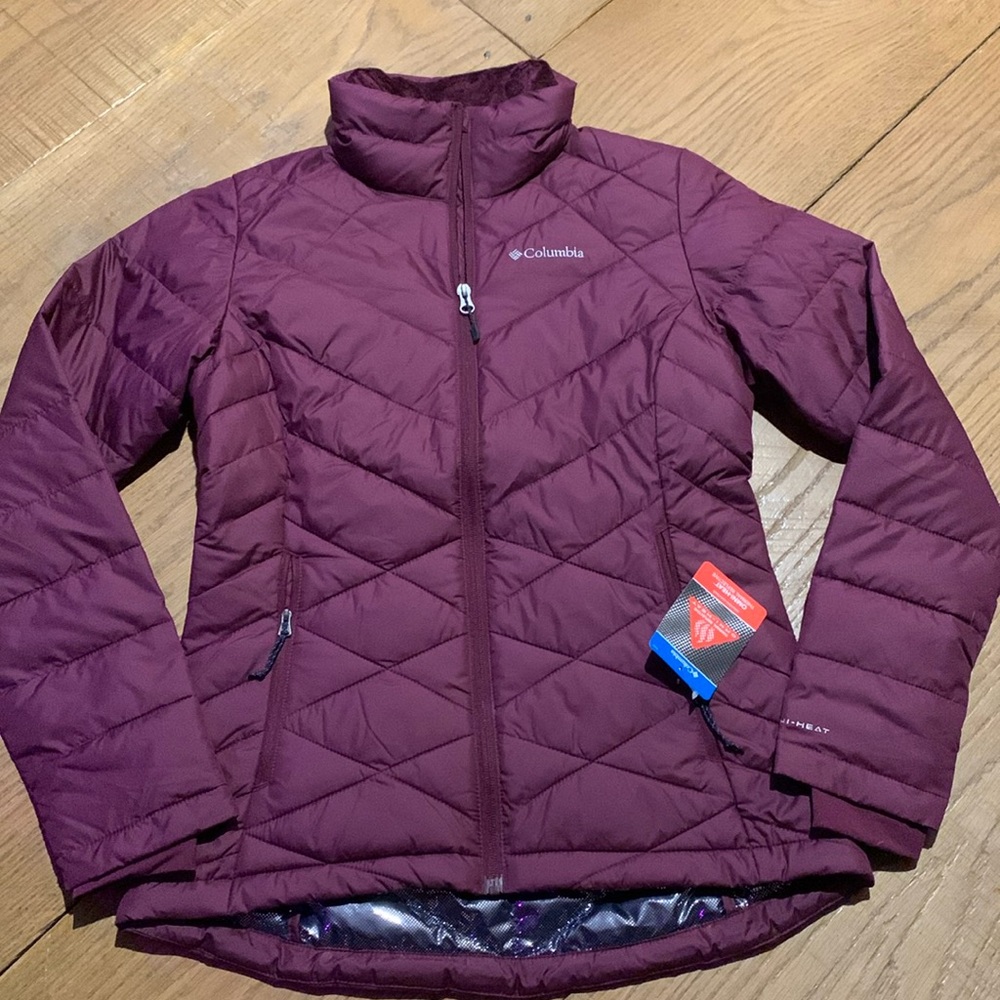 Columbia Omni-Heat thermal reflective heavenly jacket size Small